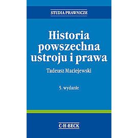 Historia powszechna ustroju i prawa