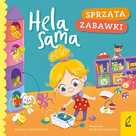 Hela sama. Sprząta zabawki