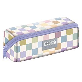 Piórnik saszetka Backup Pastelowa Kratka PB8K01