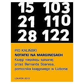 Notatki na marginesach Księgi niepokoju