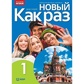 Nowa Język Rosyjski Nowyj Kak raz Podręcznik liceum i technikum klasa 1