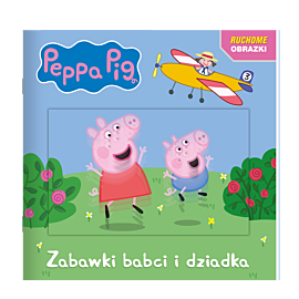 Peppa Pig. Ruchome obrazki. Zabawki babci i dziadka