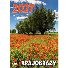 Kalendarz 2027 ścienny Krajobrazy SM1