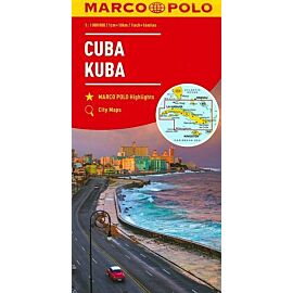 Cuba. Marco Polo Atlas samochodowy w skali 1:1 000 000