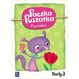 Paczka Puszatka. Karty pracy pięciolatek część 3 roczne przygotowanie przedszkolne
