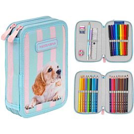 Piórnik 2-komorowy z wyposażeniem Astrabag Puppy line