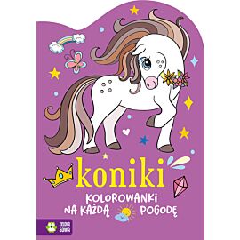 Kolorowanki na każdą pogodę. Koniki
