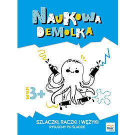 Szlaczki, raczki i wężyki. Rysujemy po śladzie  3+