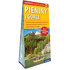 Pieniny i Gorce laminowany map&guide XL 2w1 przewodnik i mapa