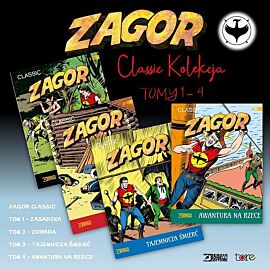 Zagor - Classic - zestaw 4 tomów