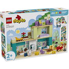 LEGO Duplo Nowoczesny dom rodzinny 3w1 z figurkami 10470