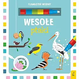 Flamaster wodny. Wesołe ptaki