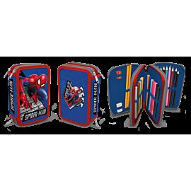 Piórnik 2-komorowy z wyposażeniem Spiderman SP50052