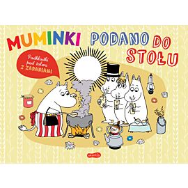 Muminki. Podano do stołu. Podkładki pod talerz z zadaniami