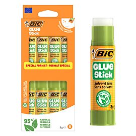 Klej BIC Glue Stick 95% ECOlustions 8g 8szt.