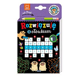 Rozwiązuję z ołówkiem. Łamigłówki z tygrysem. Od 7 lat