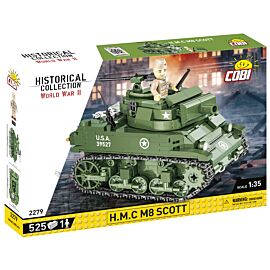 COBI klocki Czołg H. M. C. M8 Scott COBI-2279