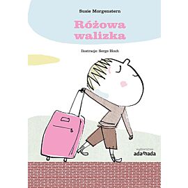 Różowa walizka