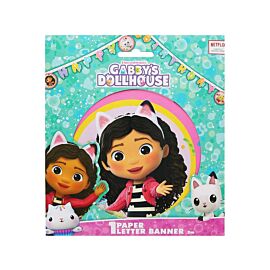 Banner Gabby's Dollhouse Happy Birthday 200cm
