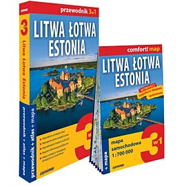 Litwa Łotwa Estonia Zestaw Przewodnikowy 3w1 2026
