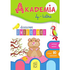 Domowe zwierzaki. Akademia 4-latka