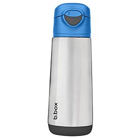 Butelka 500ml termiczna z ustnikiem sportowym Blue Slate
