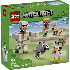 LEGO Minecraft Atak kurzego Jeźdźca na pustyni 21592