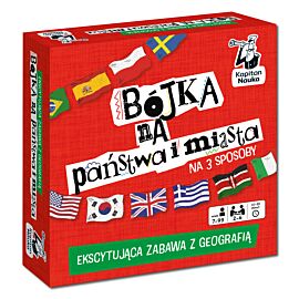 Bójka na państwa i miasta. Gra geograficzna. Kapitan Nauka