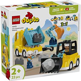 LEGO Duplo Maszyny budowlane 3w1 10475