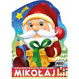 Mikołaj. Gwiazdkowe kolorowanki