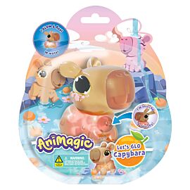 Capybara Let's Glo Animagic Kapibara  brązowa