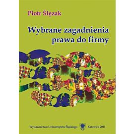 Wybrane zagadnienia prawa do firmy