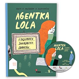 Agentka Lola i tajemnica znikających obrazów (książka + audiobook)