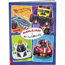Hot Wheels™. Naklejam i Koloruję