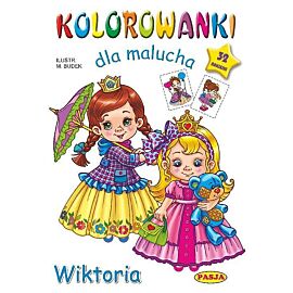 Kolorowanki dla malucha. Wiktoria