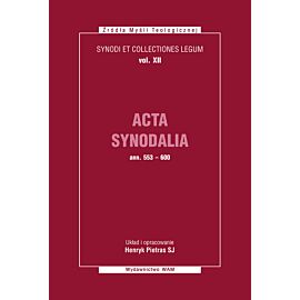 Acta Synodalia - od 553 do 600 roku