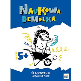 Śladowanki. Uczymy się pisać  5+
