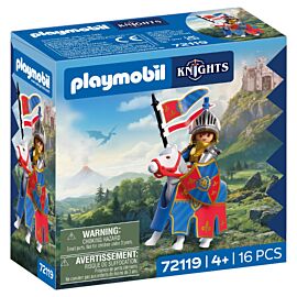 Playmobil Przywódca rycerzy herbu Lew 72119