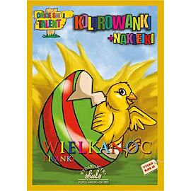 Pisanki kolorowanka wielkanocna