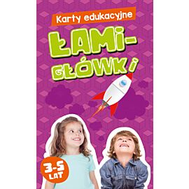 Karty edukacyjne. Łamigłówki 3-5 lat