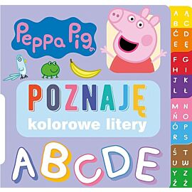 Peppa Pig. Poznaję... Kolorowe litery