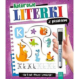 Kolorowe literki z pisakiem. Piszę i zmazuję od 5 lat