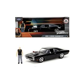 Pojazd metalowy 1:24 JADA F&F Dodge Charger 1970 z figurką