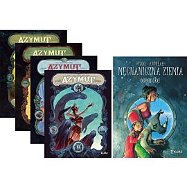 Azymut - pakiet 4 tomów plus gratis Mechaniczna ziemia