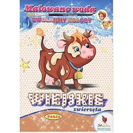 Malowane wodą Wiejskie zwierzęta