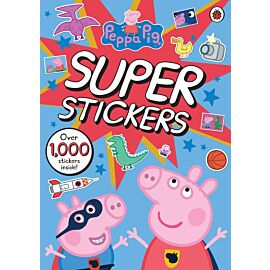 Super Stickers Activity Book. Peppa Pig wer. angielska