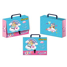 Teczka z rączką walizeczka Minionki
