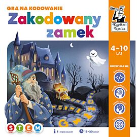Zakodowany zamek. Gra na kodowanie. Kapitan Nauka