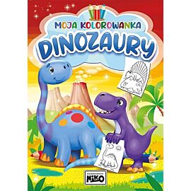 Dinozaury. Moja kolorowanka