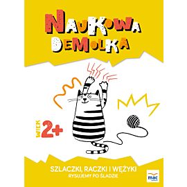 Szlaczki, raczki i wężyki. Rysujemy po śladzie 2+